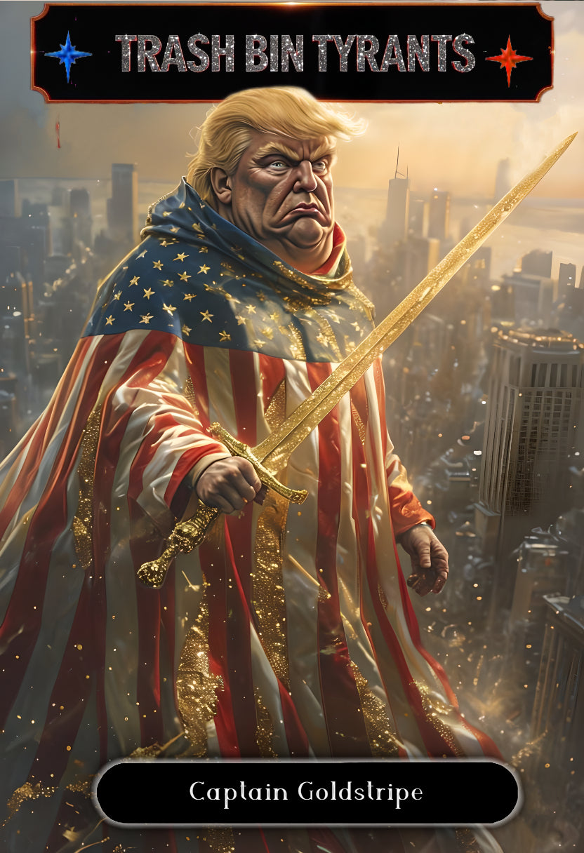 Trash Bin Tyrants - Captain Goldstripe