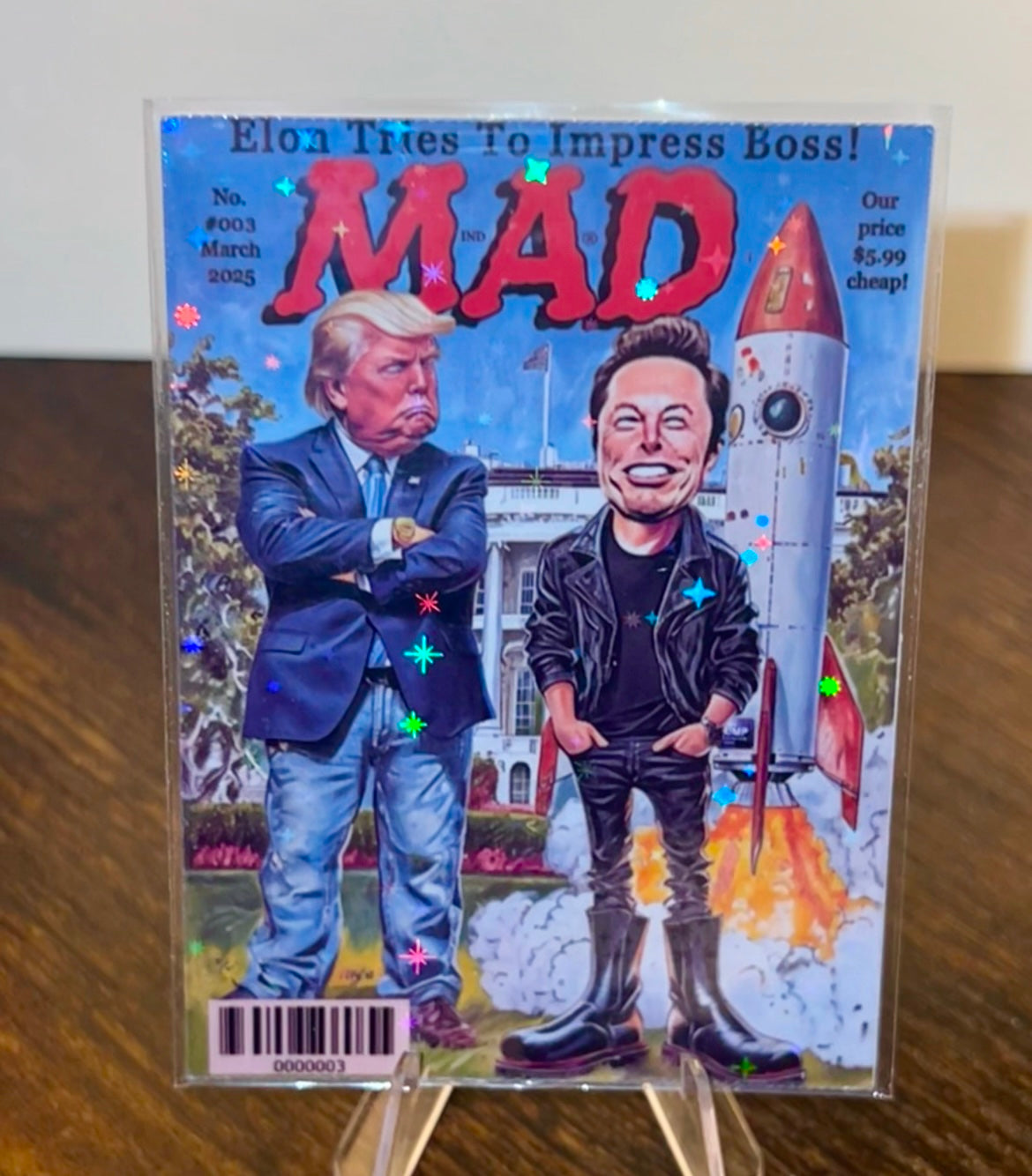 MAD Magazine |Issue 1| Elon Tries To Impress Boss