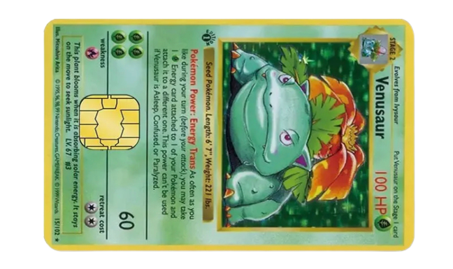 Pokémon Credit Card Skin
