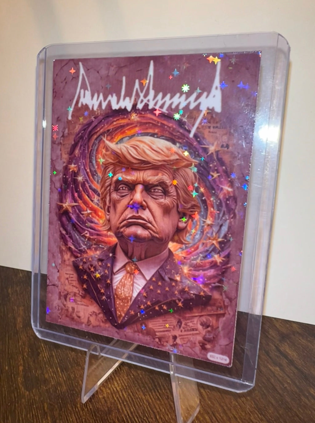 Limited Edition Trump Signature Trading Card ~ Craft Series