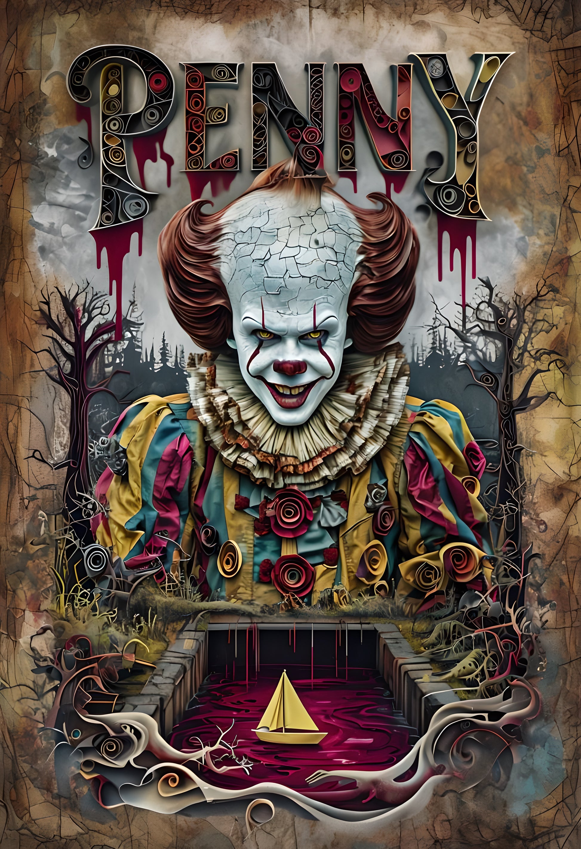 Threads Trading Card Series |S1| Pennywise