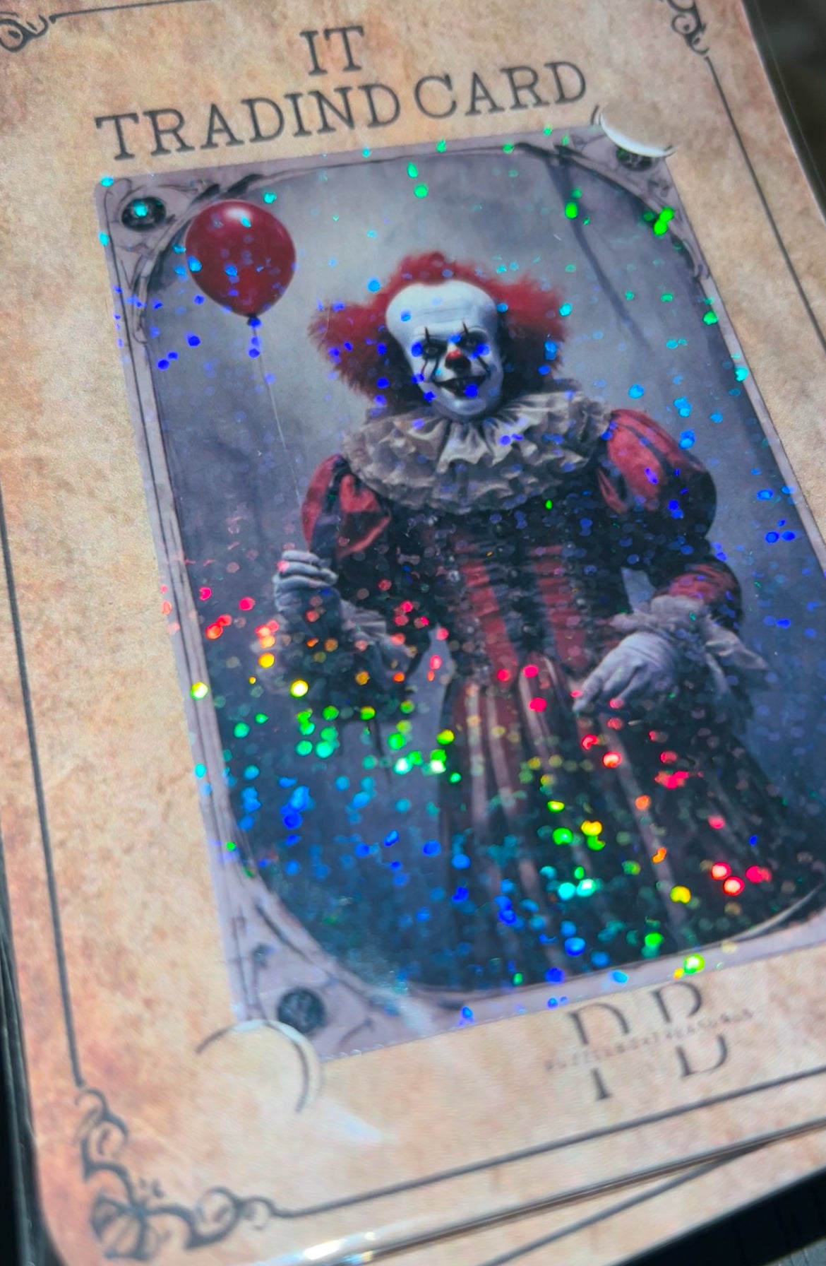 Pennywise Trading Card ~ IT Holo