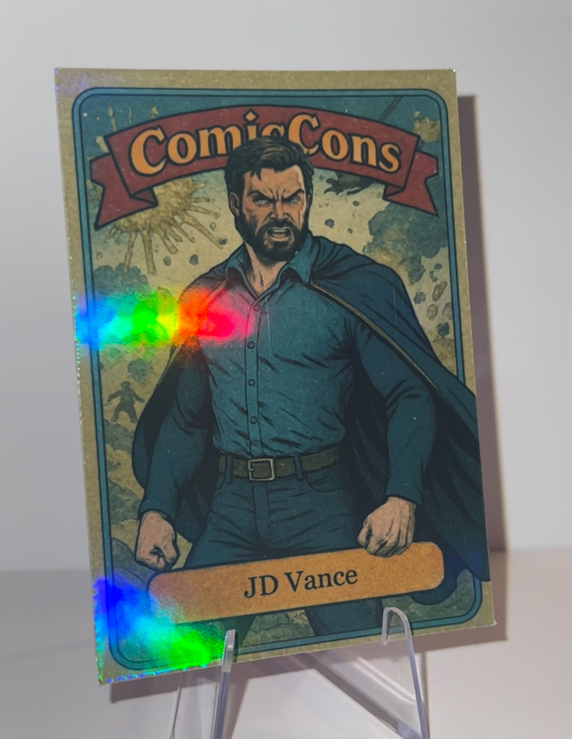 Comic Cons Trading Card S|1 JD Vance