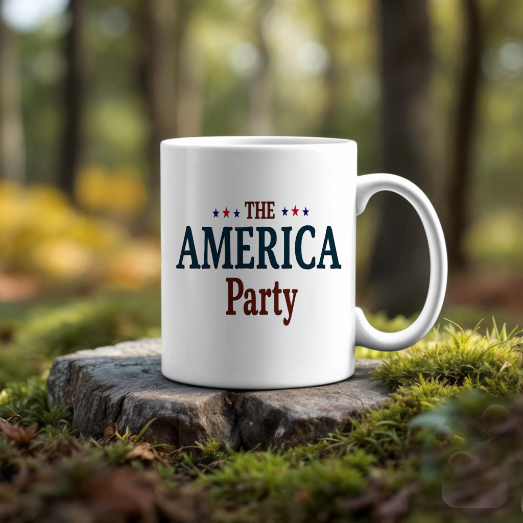 America Party Mug ~ Elon Musk 3rd Party Mug 11oz