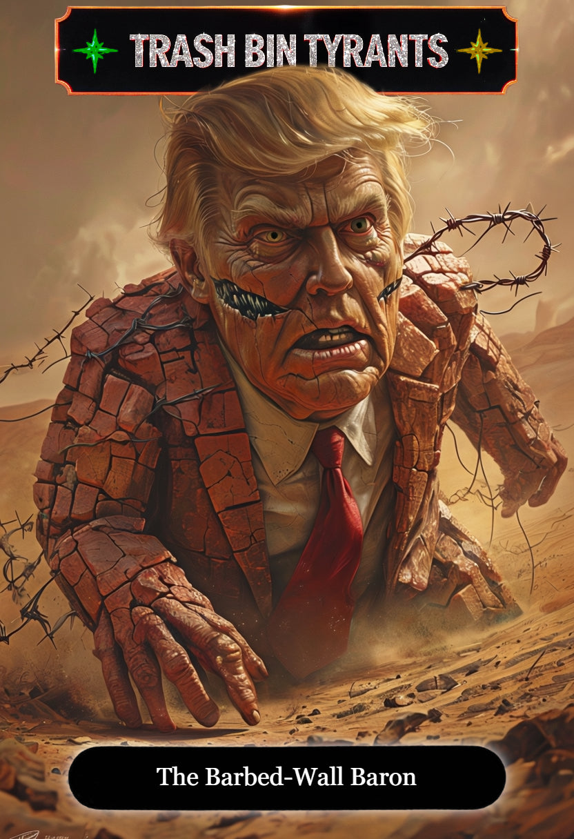 Trash Bin Tyrants - The Barbed Wall Baron