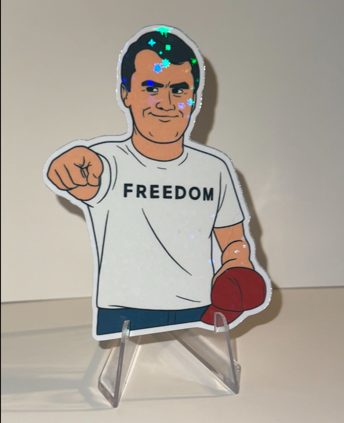 Charlie Kirk 3 Stickers