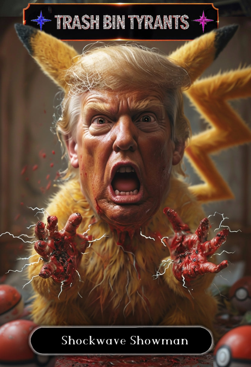 Trash Bin Tyrants - Pika POTUS