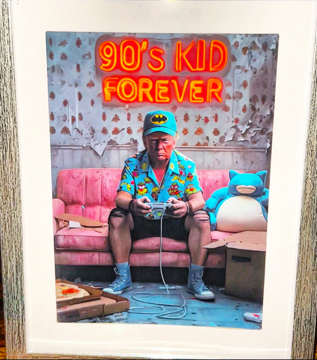 Trump Picture ~ 5x7 90’s Art