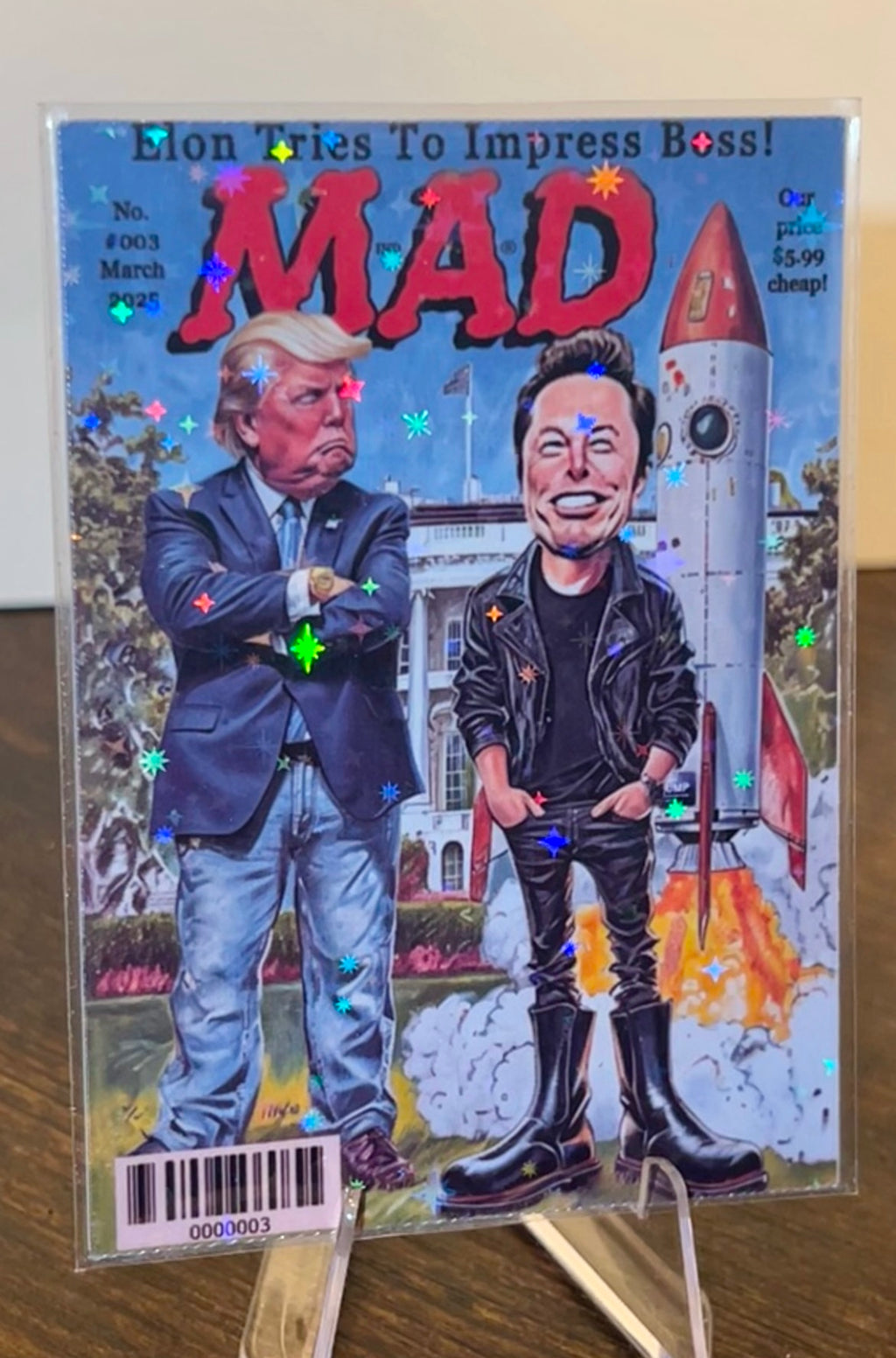 MAD Magazine |Issue 1| Elon Tries To Impress Boss
