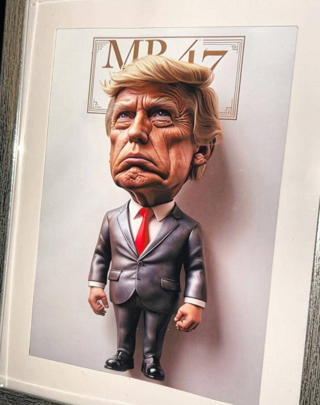 Trump Picture |5x7| 3D Art
