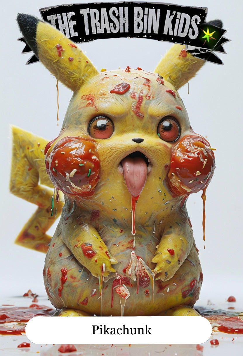 The Trash Bin Kids |S3| Pikachunk