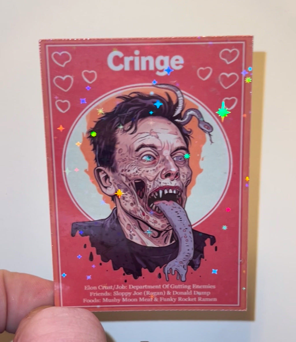 Cringe Trading Card ~ Elon