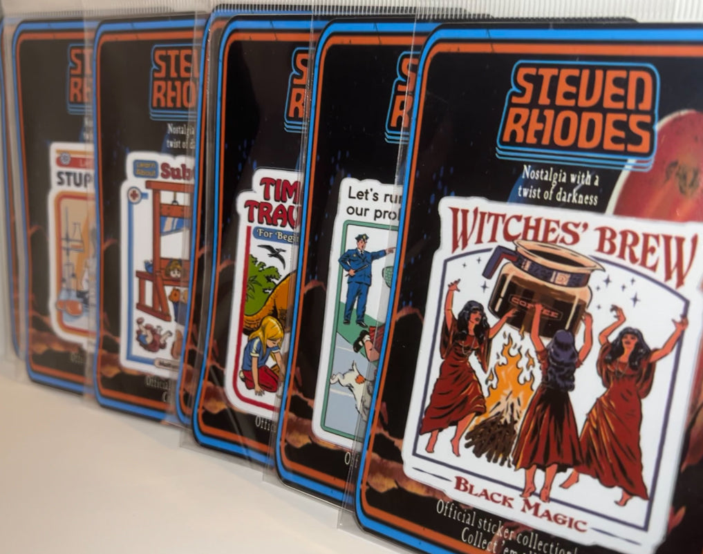 Steven Rhodes Sticker Set ~ 10PCS