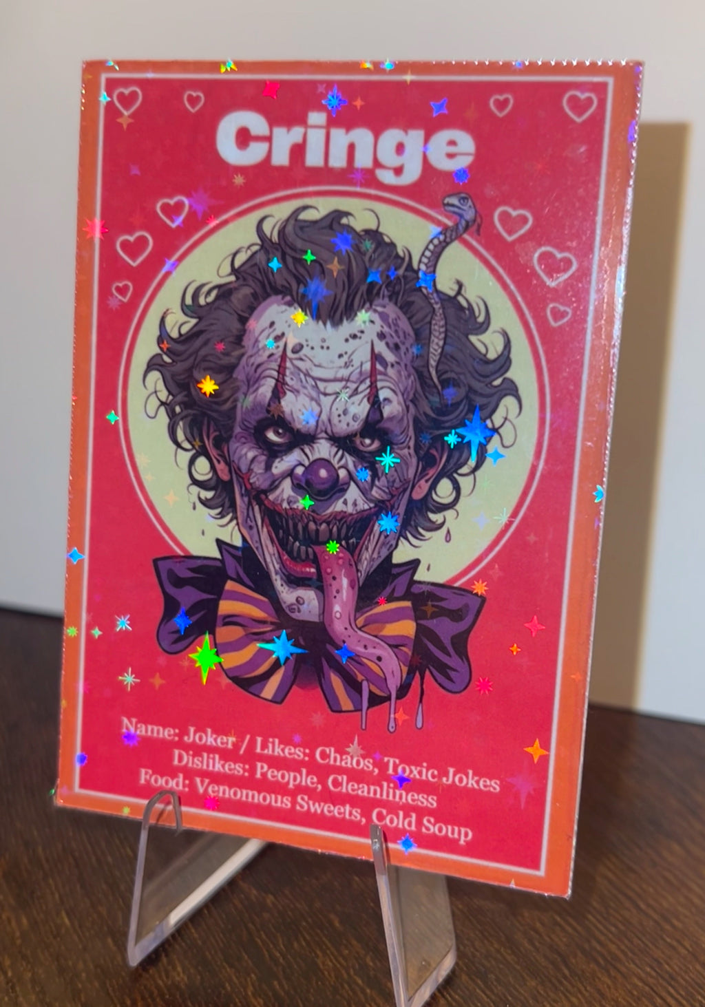 Cringe Trading Card ~ Joker