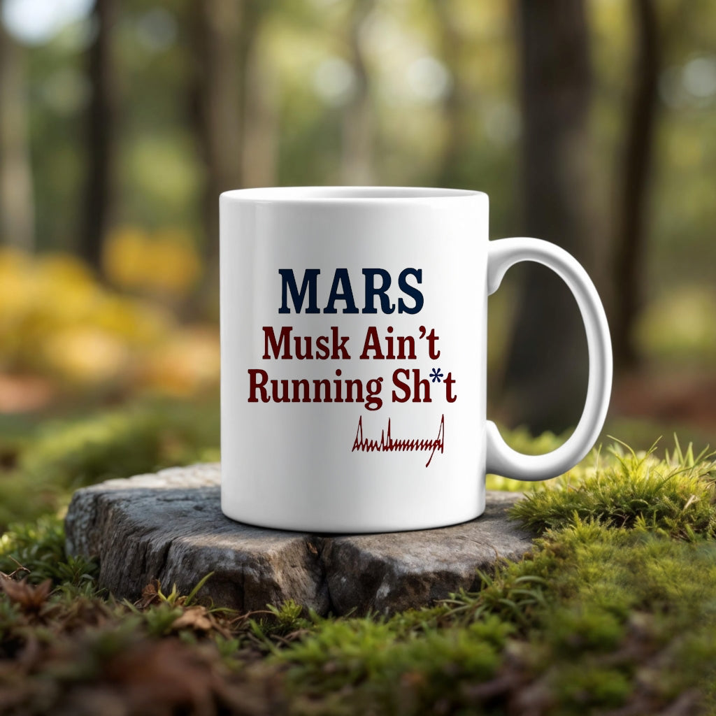 Trump and Elon Feud Mug ~ MARS 11oz