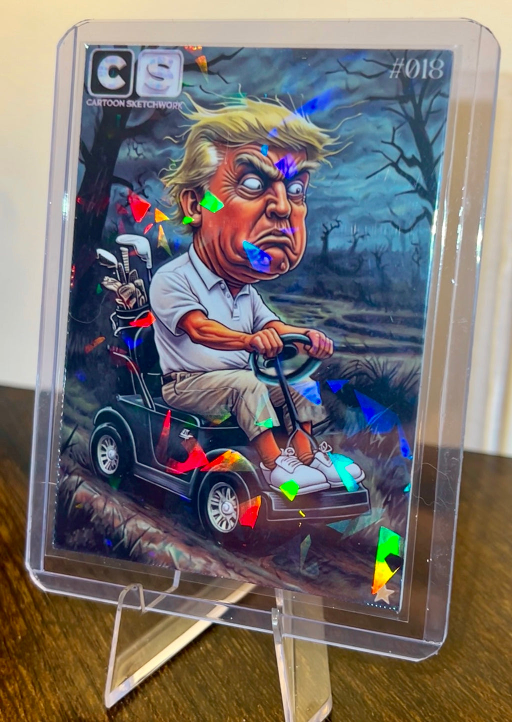 Cartoon Sketchwork |Courage Series| Trump