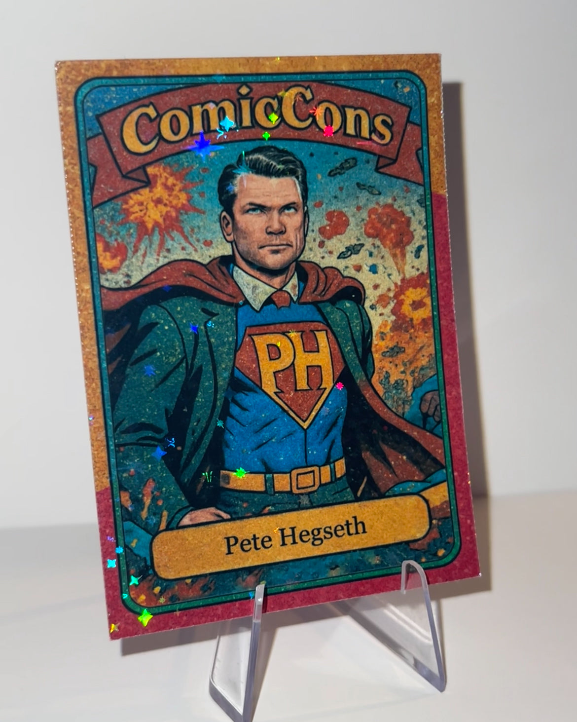 Comic Cons Trading Card S|1 Pete Hegseth