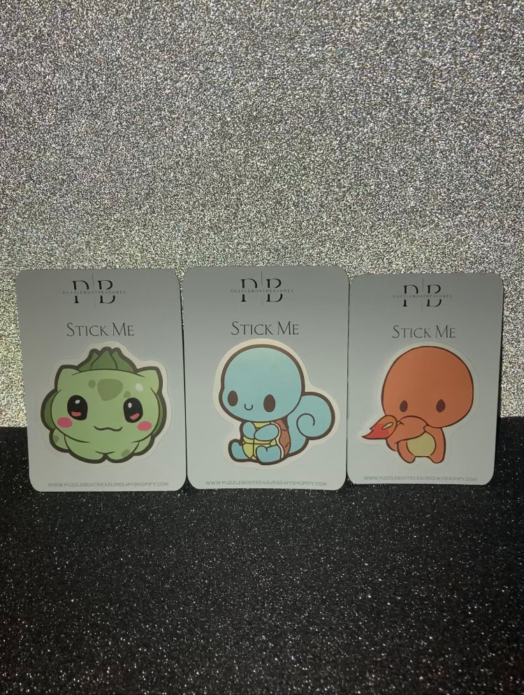 Pokémon “Stick Me” Stickers
