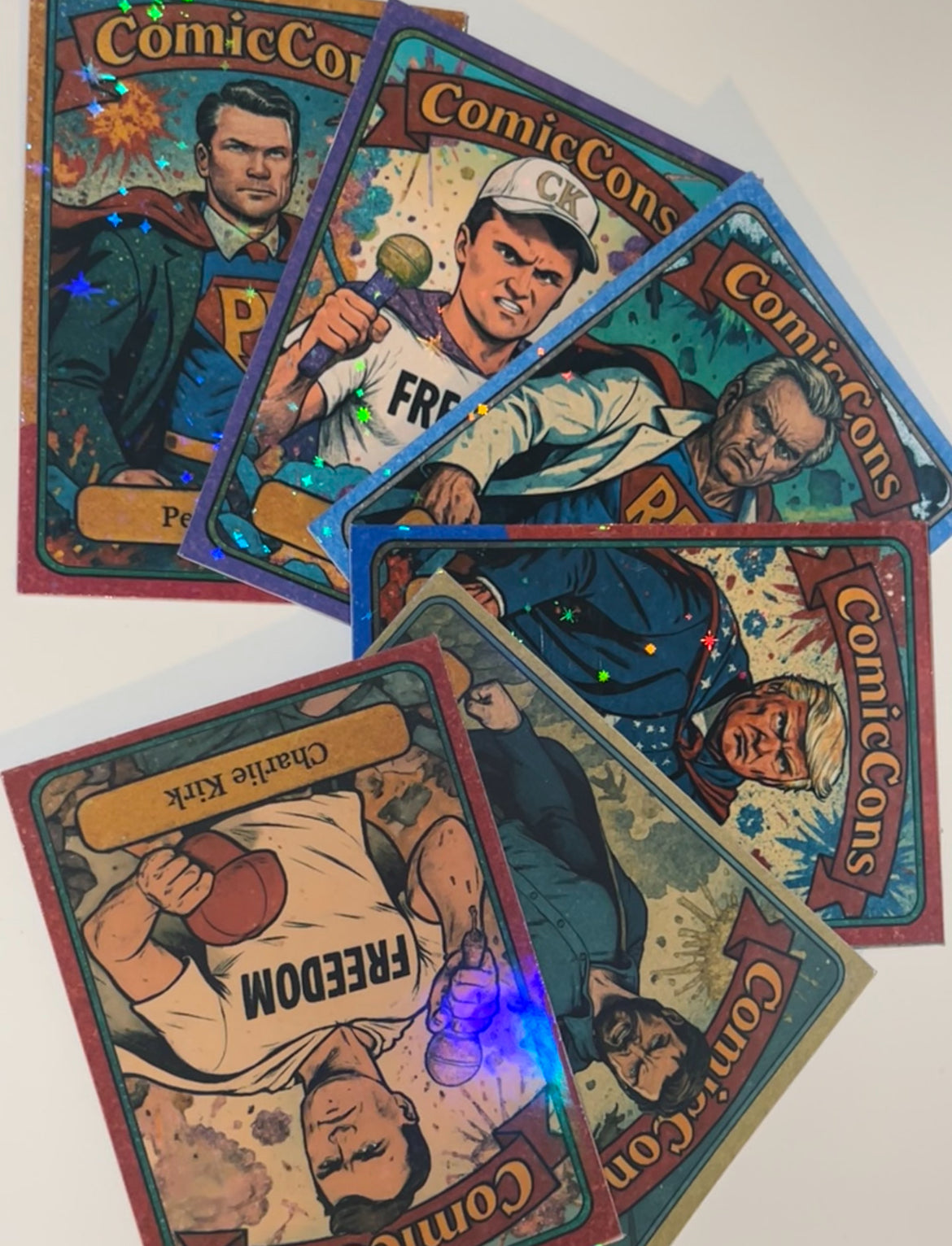 Comic Cons 6 Trading Cards S|1