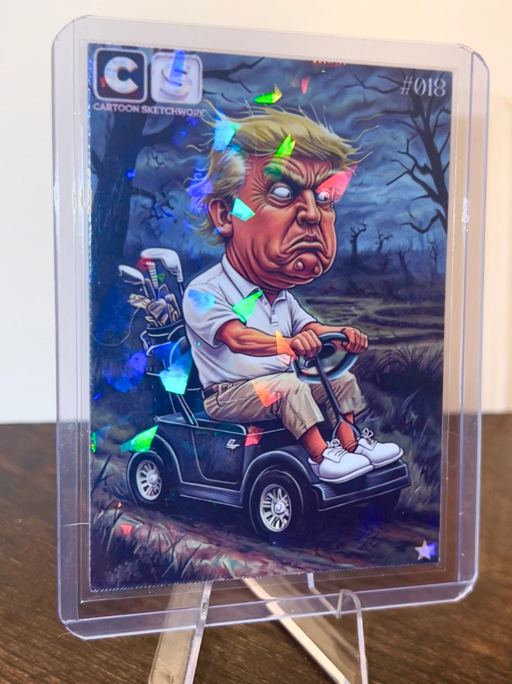 Cartoon Sketchwork |Courage Series| Trump