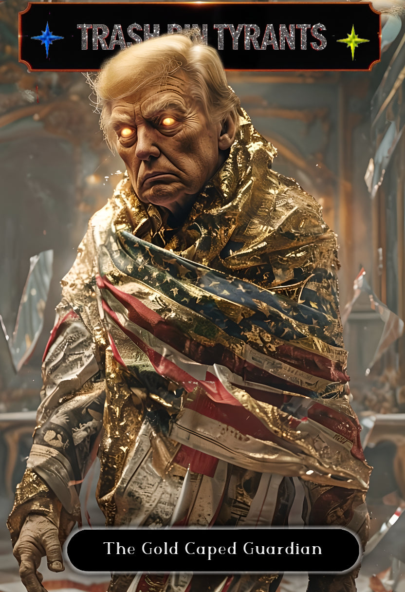 Trash Bin Tyrants - The Gold Caped Guardian