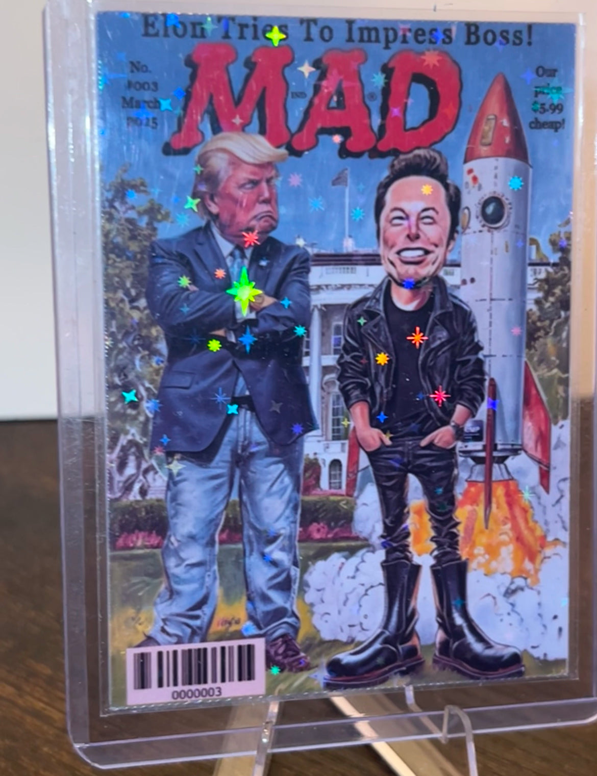 MAD Magazine |Issue 1| Elon Tries To Impress Boss