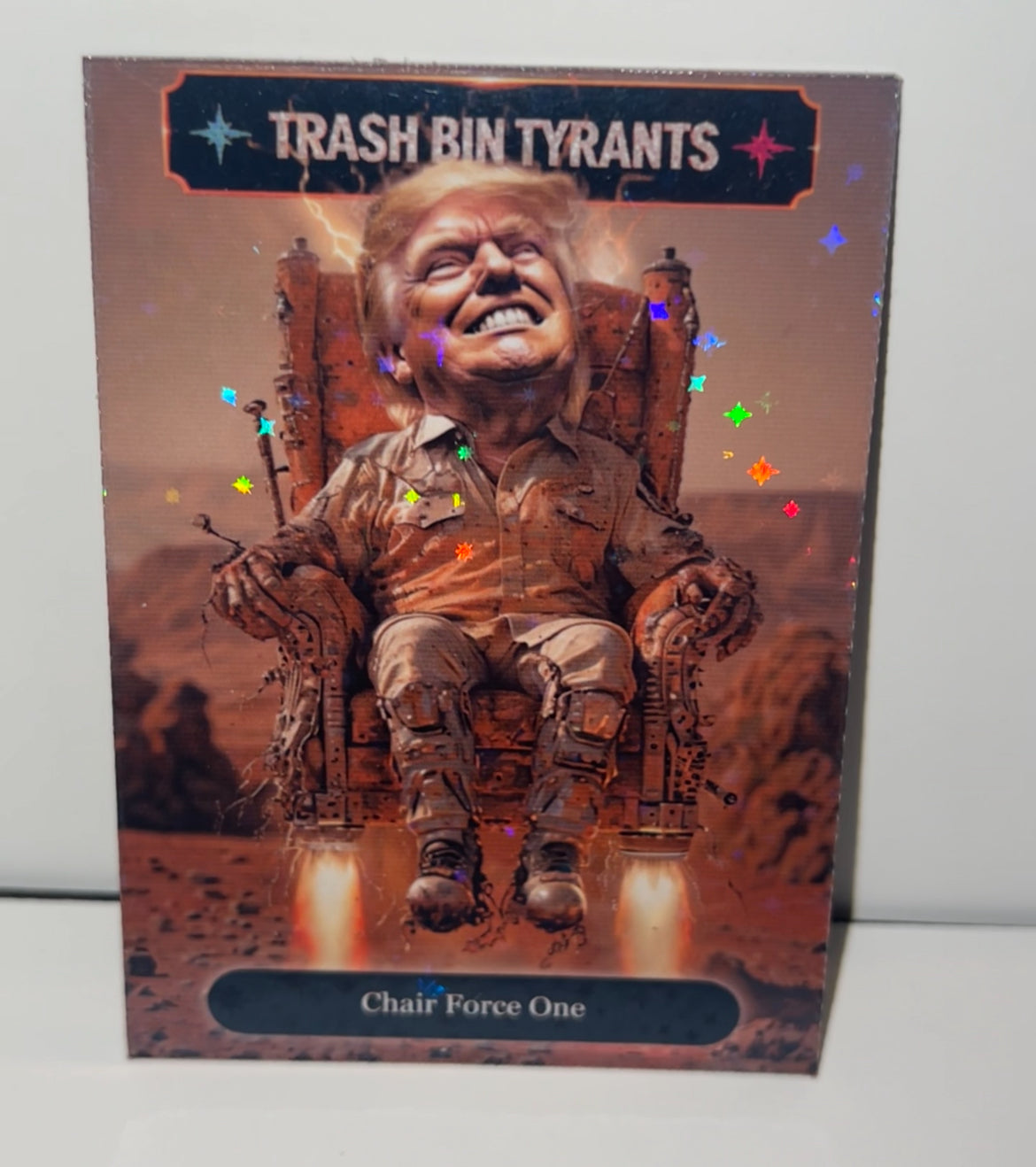 Trash Bin Tyrants - Chair Force One