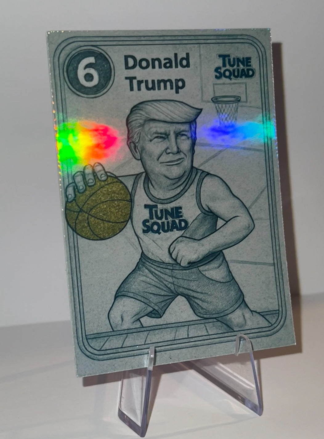 Space Jam Trading Card ~ S|1 ~ Trump