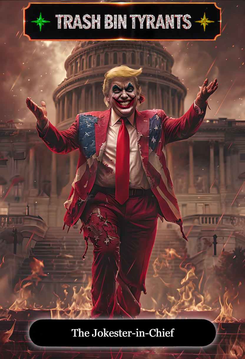 Trash Bin Tyrants - The Jokester in Chief