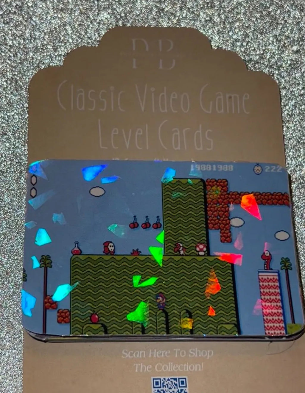 Classic Video Game Level Cards ~ 1 Bonus Holo