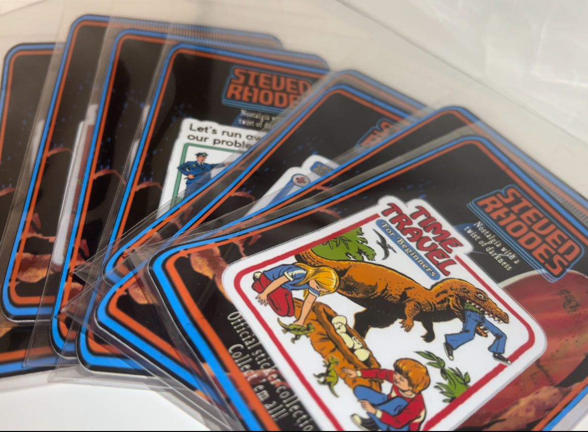 Steven Rhodes Sticker Set ~ 10PCS