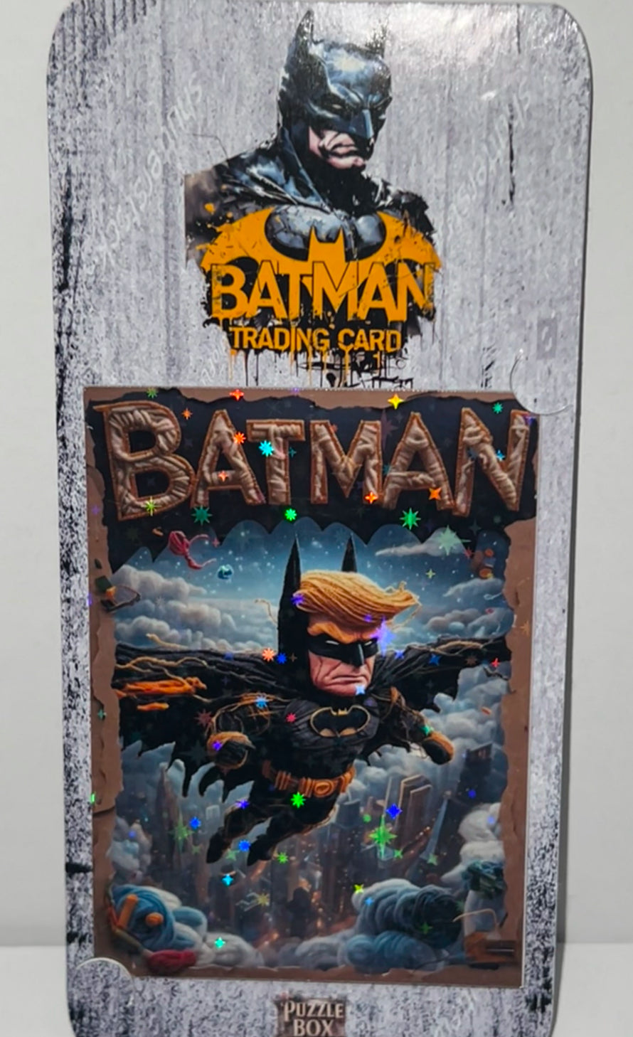 Trump Trading Card ~ Batman Yarn