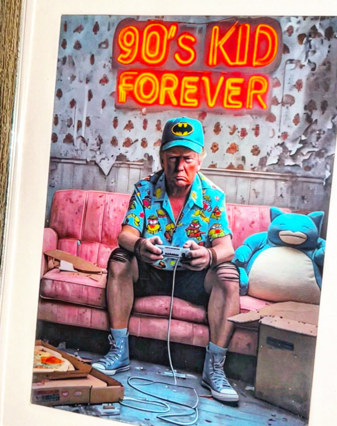 Trump Picture ~ 5x7 90’s Art