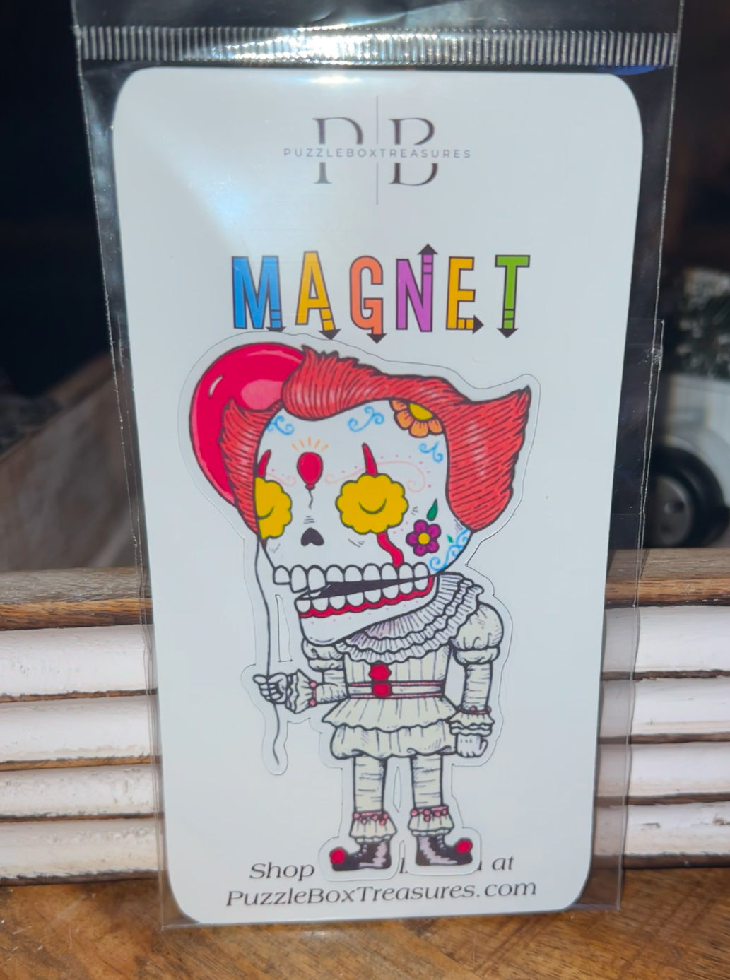 Sugar skull Magnet ~ Pennywise