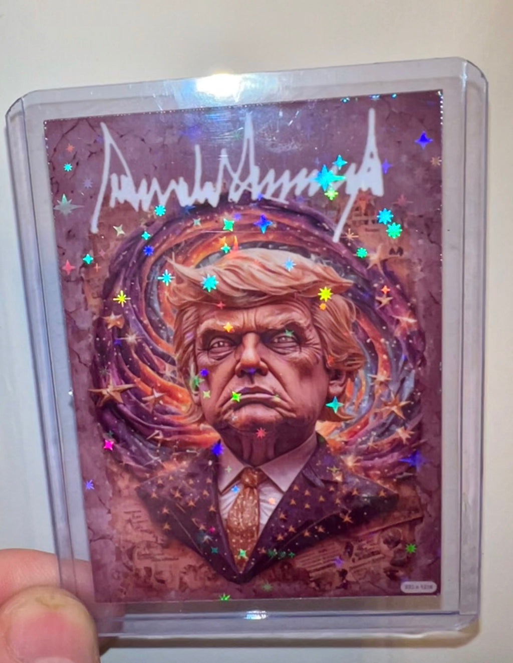 Limited Edition Trump Signature Trading Card ~ Craft Series