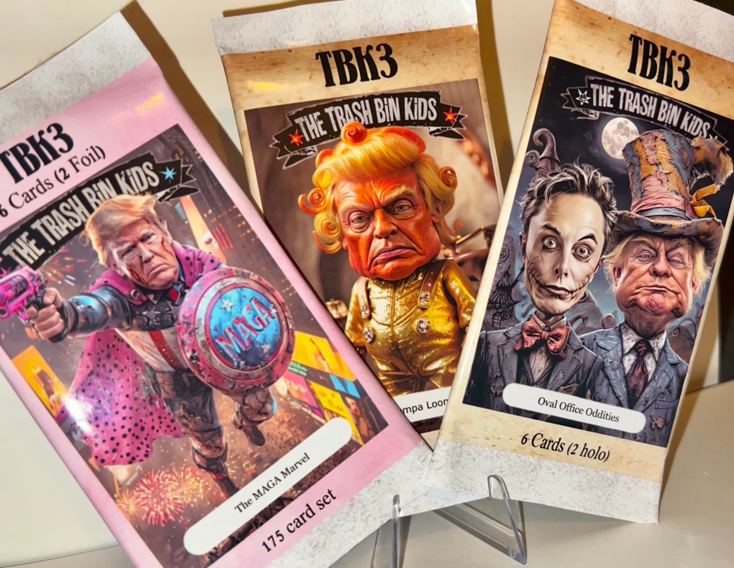 The Trash Bin Kids - Packs